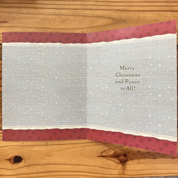 LANG Peace Birdhouse boxed Christmas cards, Artwork By Warren Kimble, 20 Cards - Picture 9 of 10